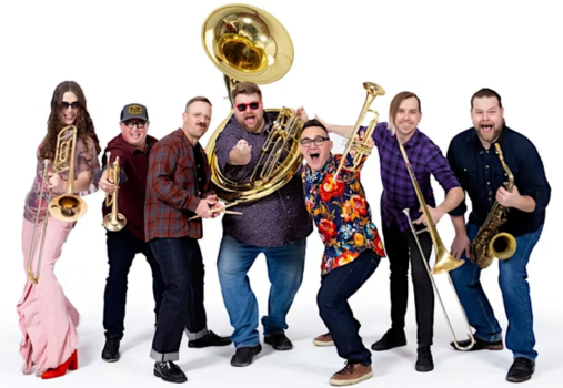 Wildfire Brass Band, Fresh Veggies Micro Brass, The Brass Age at The Wayfarer Wildfire Brass Band, Fresh Veggies Micro Brass, The Brass Age at The Wayfarer