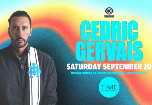 Cedric Gervais at Time Nightclub Cedric Gervais at Time Nightclub