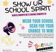 Buffalo Exchange School Spirit Weekend