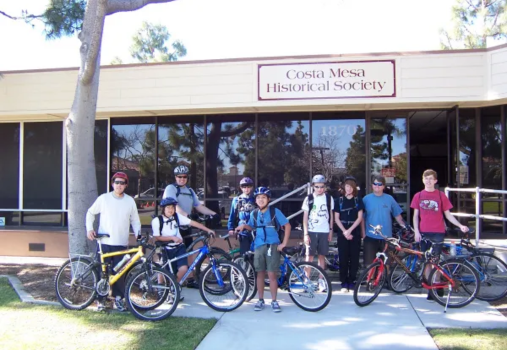 Costa Mesa Historical Society's 3rd Annual Historical Bike Tour with Council Member Reynolds Costa Mesa Historical Society's 3rd Annual Historical Bike Tour with Council Member Reynolds