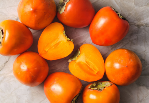 Winter’s Sweet Harvest With Persimmons Winter’s Sweet Harvest With Persimmons