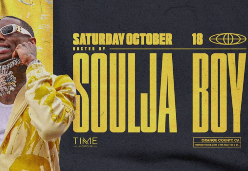 Soulja Boy at Time Nightclub Soulja Boy at Time Nightclub