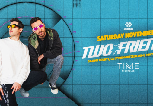 Two Friends at Time Nightclub Two Friends at Time Nightclub