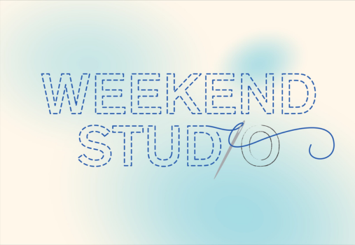 Weekend Studio: Embroidery and Watercolor Weekend Studio: Embroidery and Watercolor
