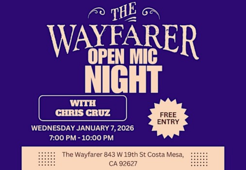 Open Mic Night with Chris Cruz 2026 at The Wayfarer