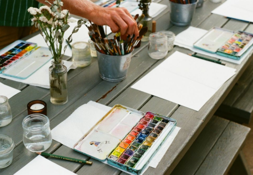 Sip & Paint at Third Place