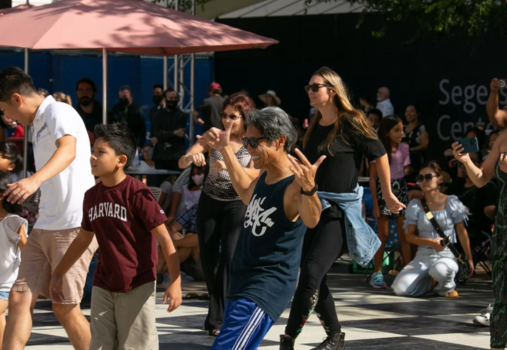 Tuesday Night Dance: Line Dance at Argyros Plaza