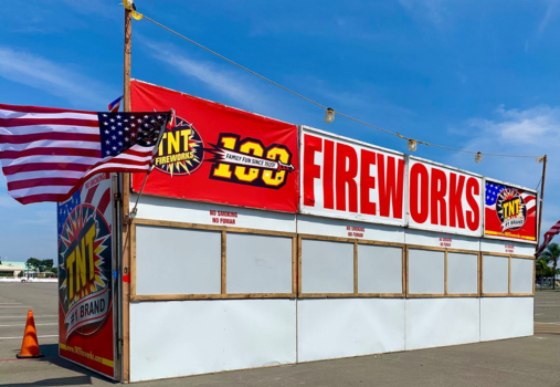 TNT Fireworks Stand with Costa Mesa High School Baseball