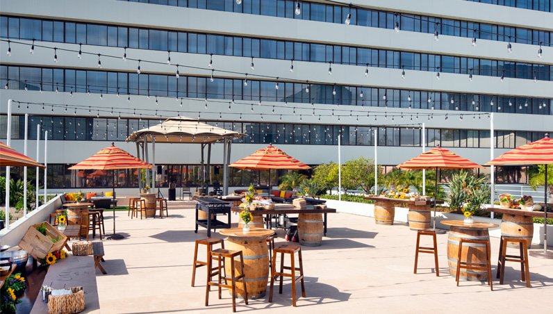 The Westin South Coast Plaza Westin Pool Deck for Groups